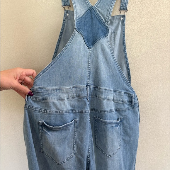 American Rag Light Blue Denim Overalls - Picture 4 of 5